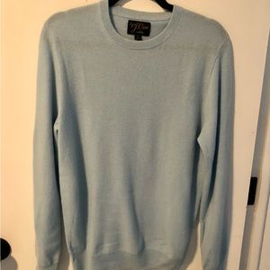 J.Crew Cashmere Crewneck Sweater in Chateau Blue
